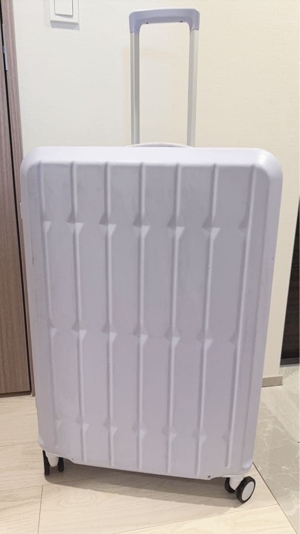 スーツケース　２つ売り　パステルラベンダー色