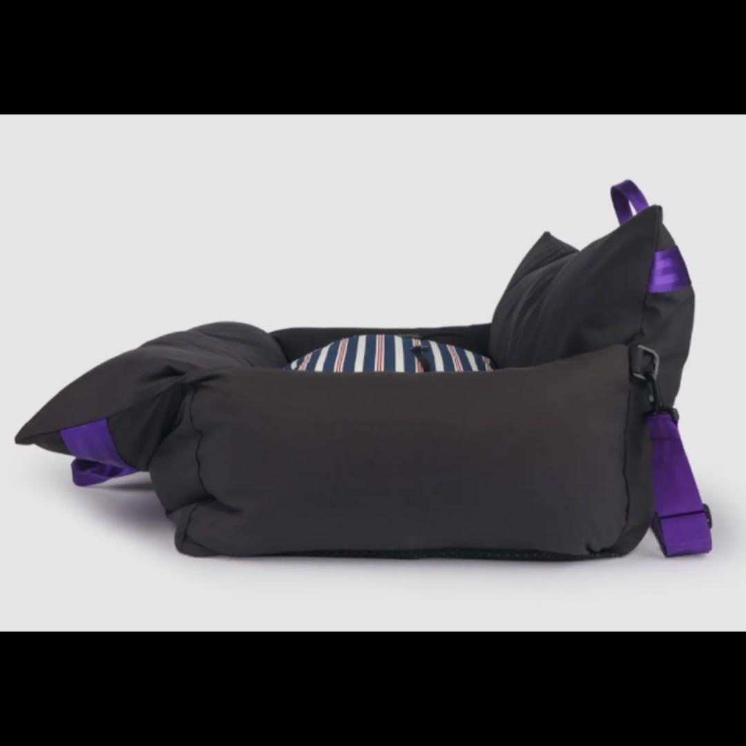 ペットカーシート ペットドライブボックス ペットキャリー犬用カーシートSサイズ黒