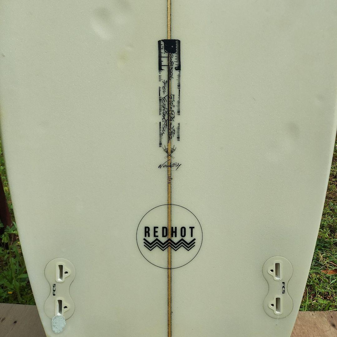 justicesurfboardジャスティスサーフボードREDHOT 5,10