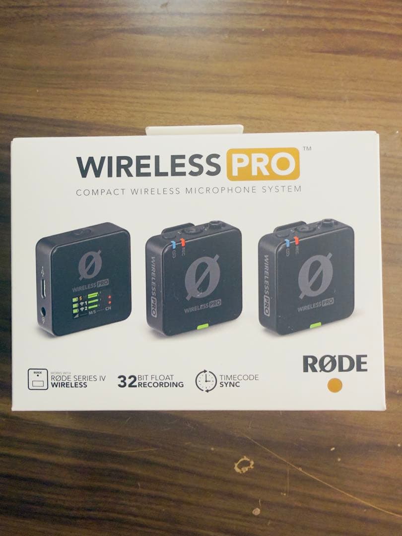 実質新品★即日発送】RODE WIRELESS PRO ロードワイヤレスプロ