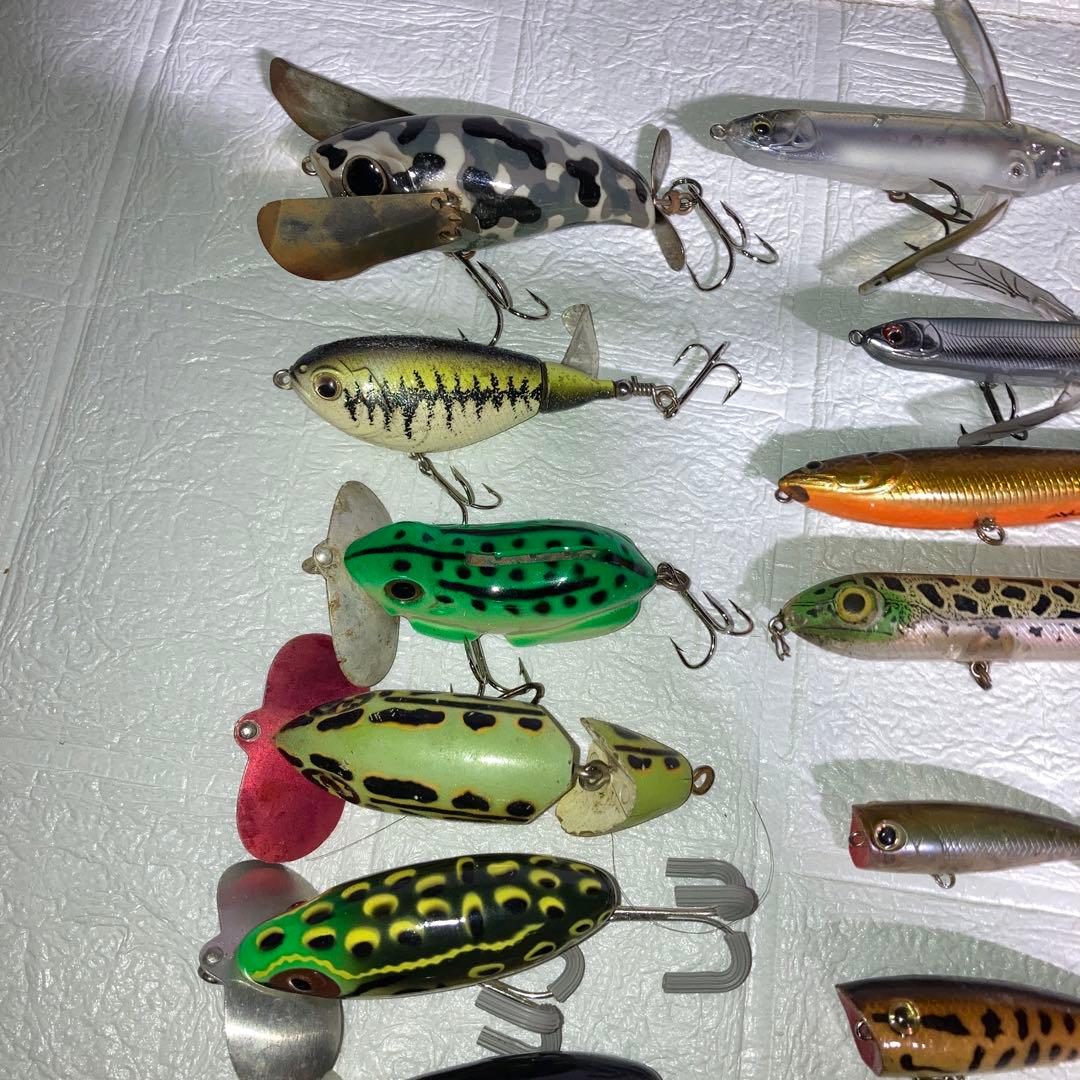 トップウォーター　ルアー　まとめ売り　セット　　23個セット　フロッグ