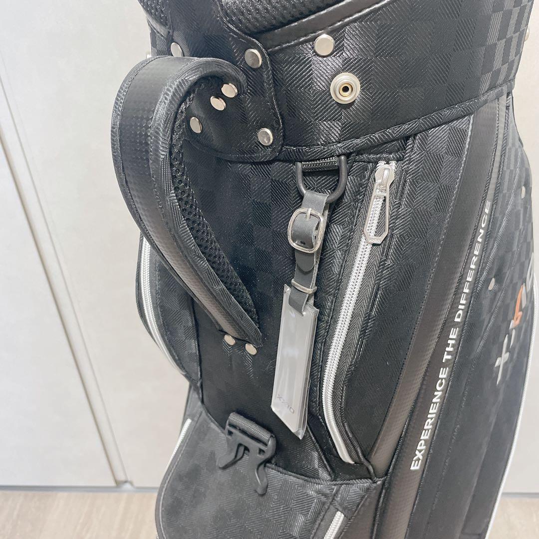 【新品】ゼクシオ XXIO GGC-X142 ゴルフバッグ ブラック