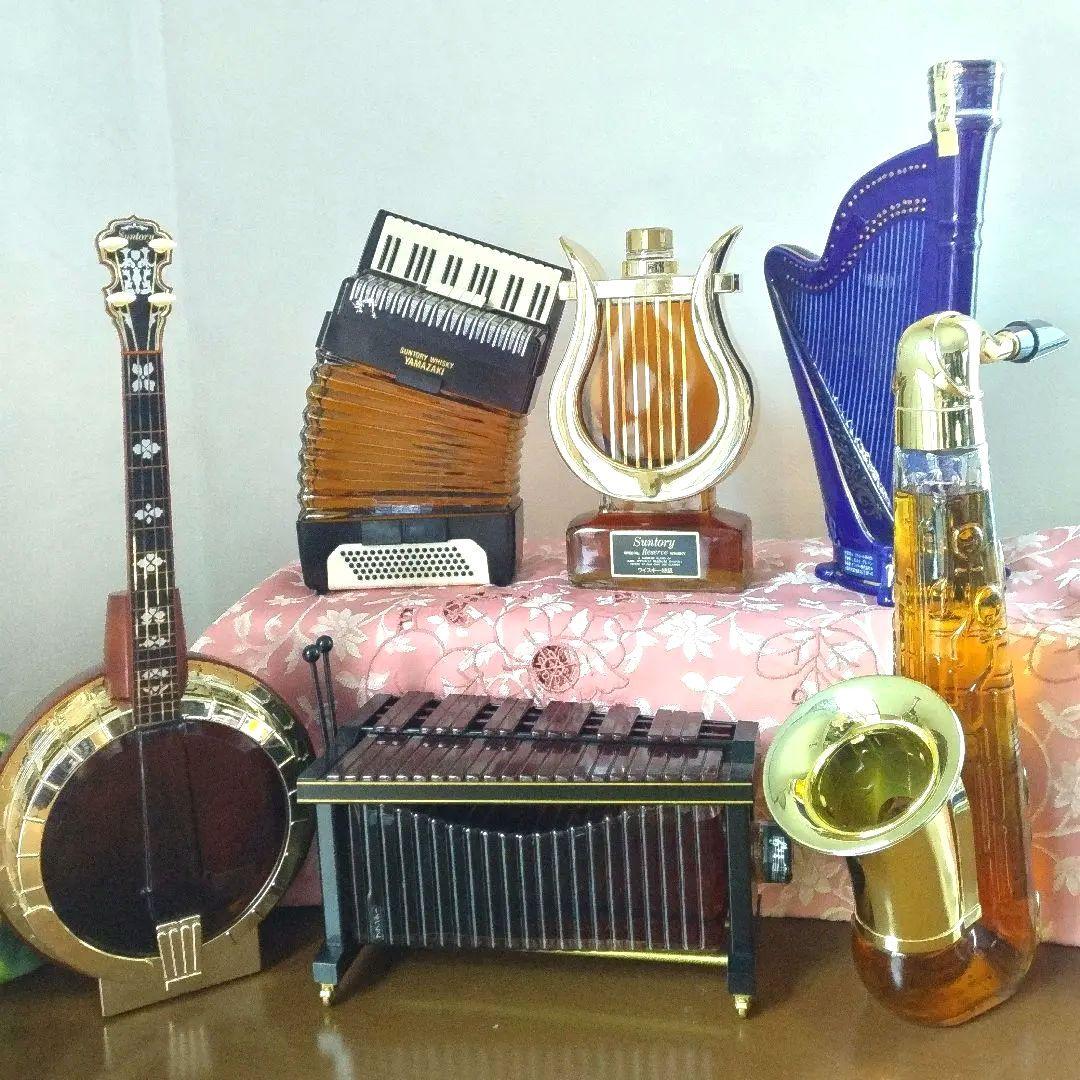✩サントリー　SUNTORY WHISKY　楽器ボトル 未開封６本✩