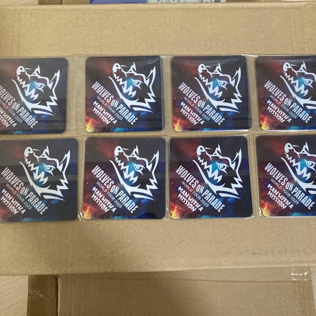 man with a mission/マンウィズ/ご当地マグネット8種 未使用品