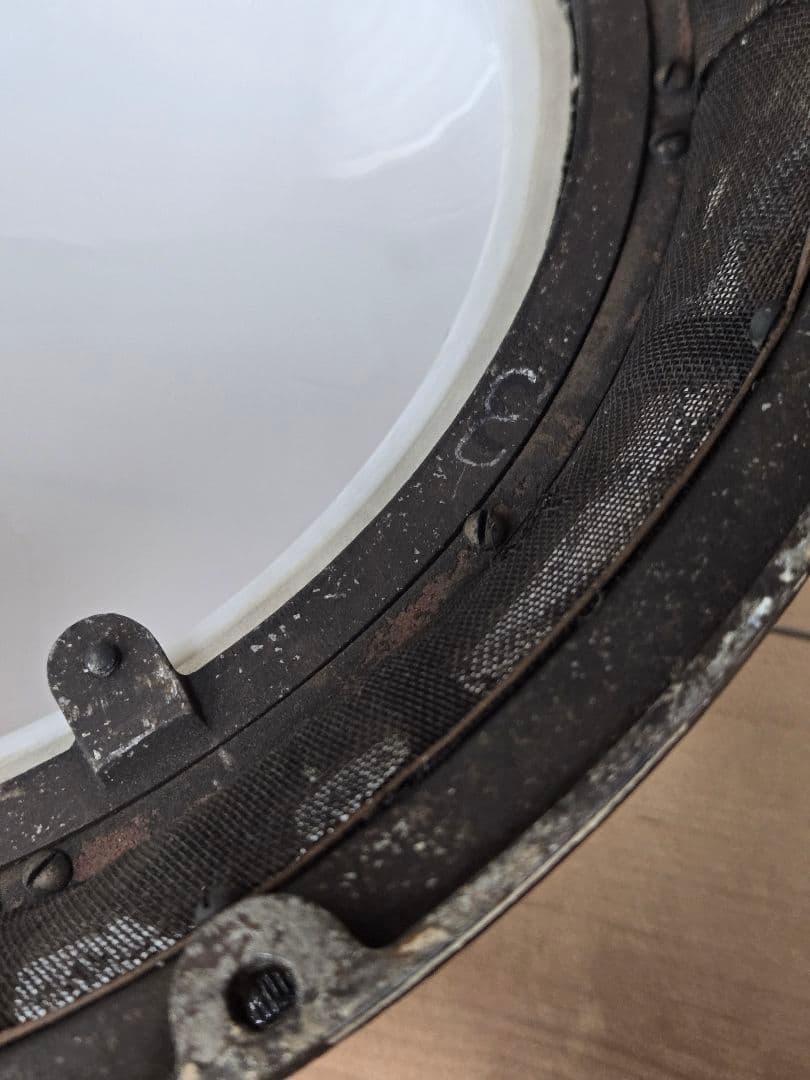 戦前？　箱根登山鉄道　客車室内灯　鉄道廃品