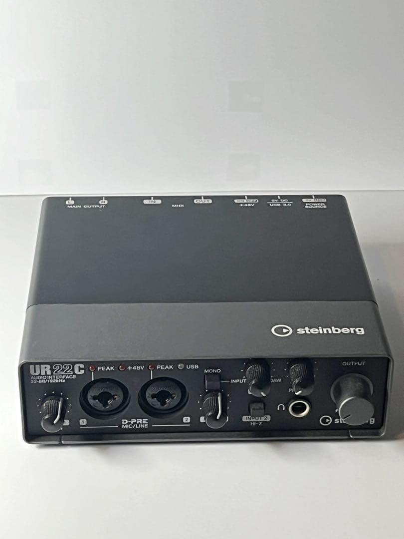 【10月限定価格】Steinberg UR22C オーディオインターフェース