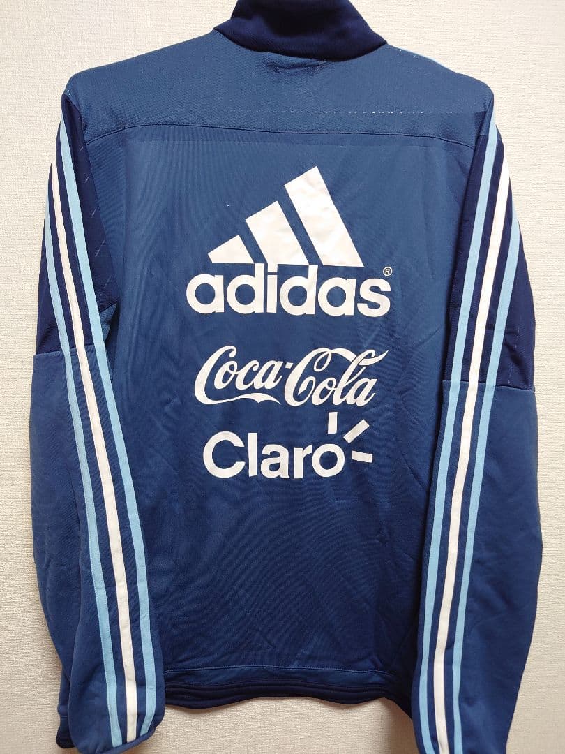 f*a様 adidas　2015 アルゼンチン代表　トレーニングトップ　フルスポ