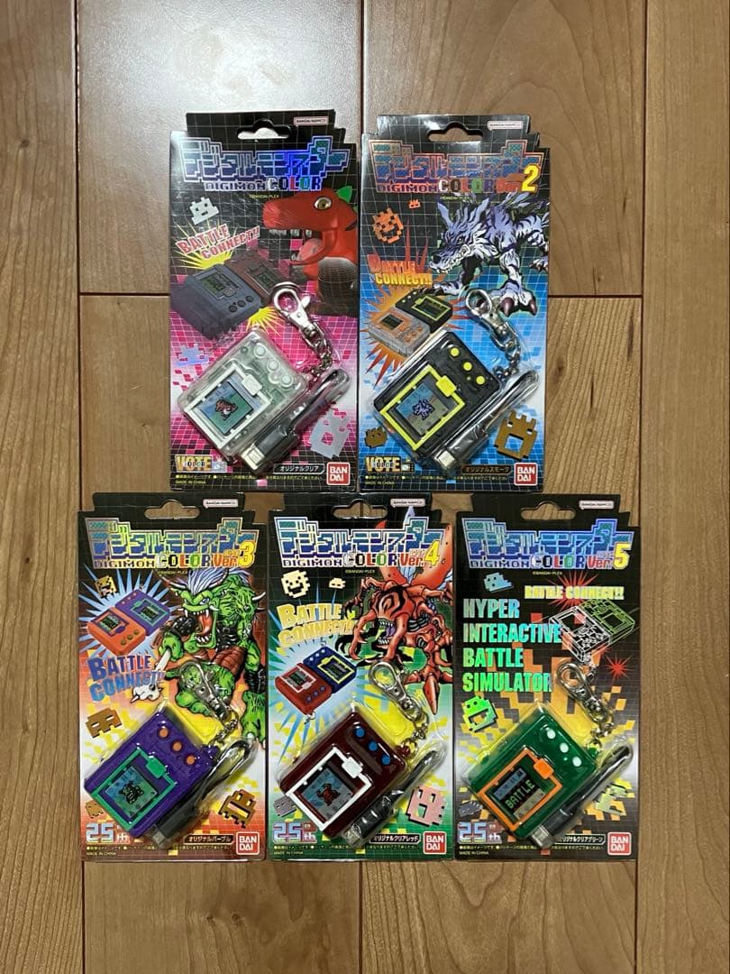 ☆ nor☆デジタルモンスターcolor ver.1〜5