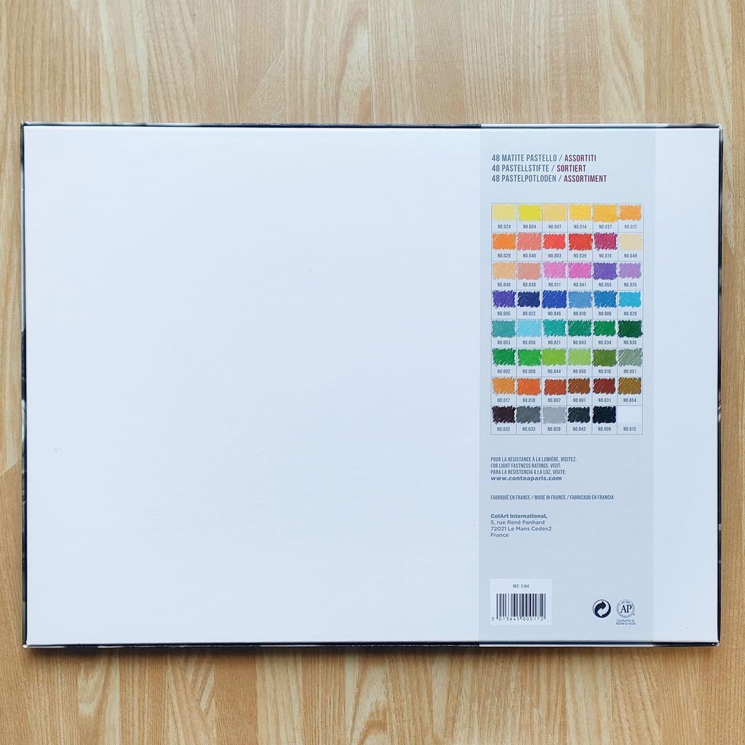 コンテ・ア・パリ パステルペンシル 48色 セット