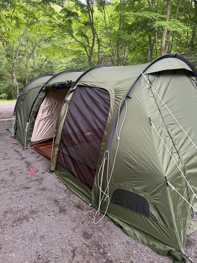 カマボコテント3 M カーキ　カママット、カマザシキ付き
