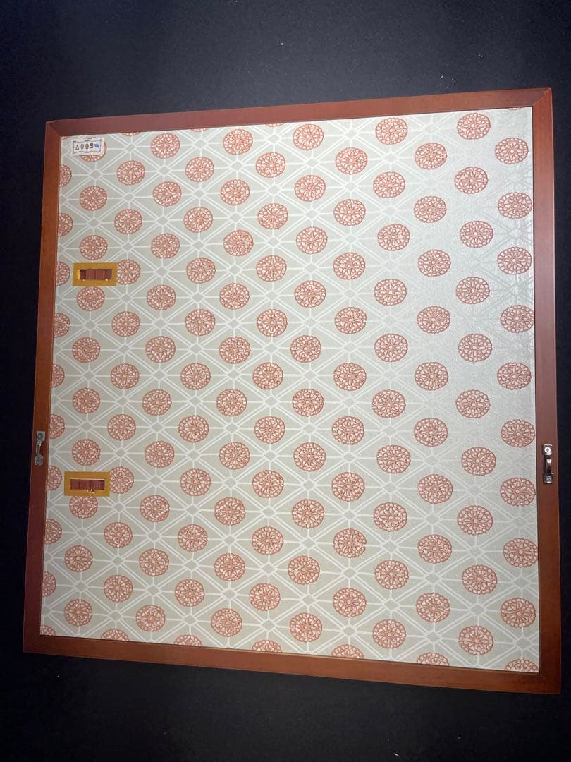 中国画　色紙　額　額縁　美術品　絵画　書道　アンテイーク　画額　在銘　肉筆