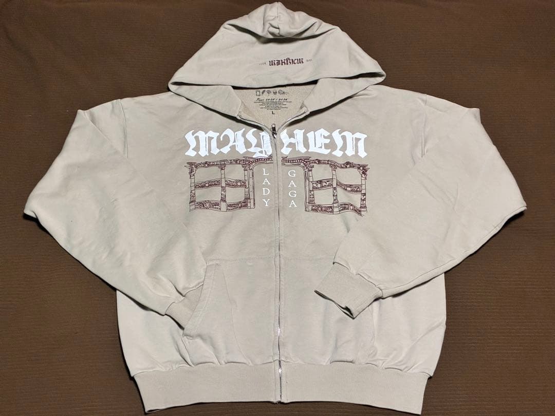 Lady Gaga The MAYHEM Ball ジップフーディー Lサイズ