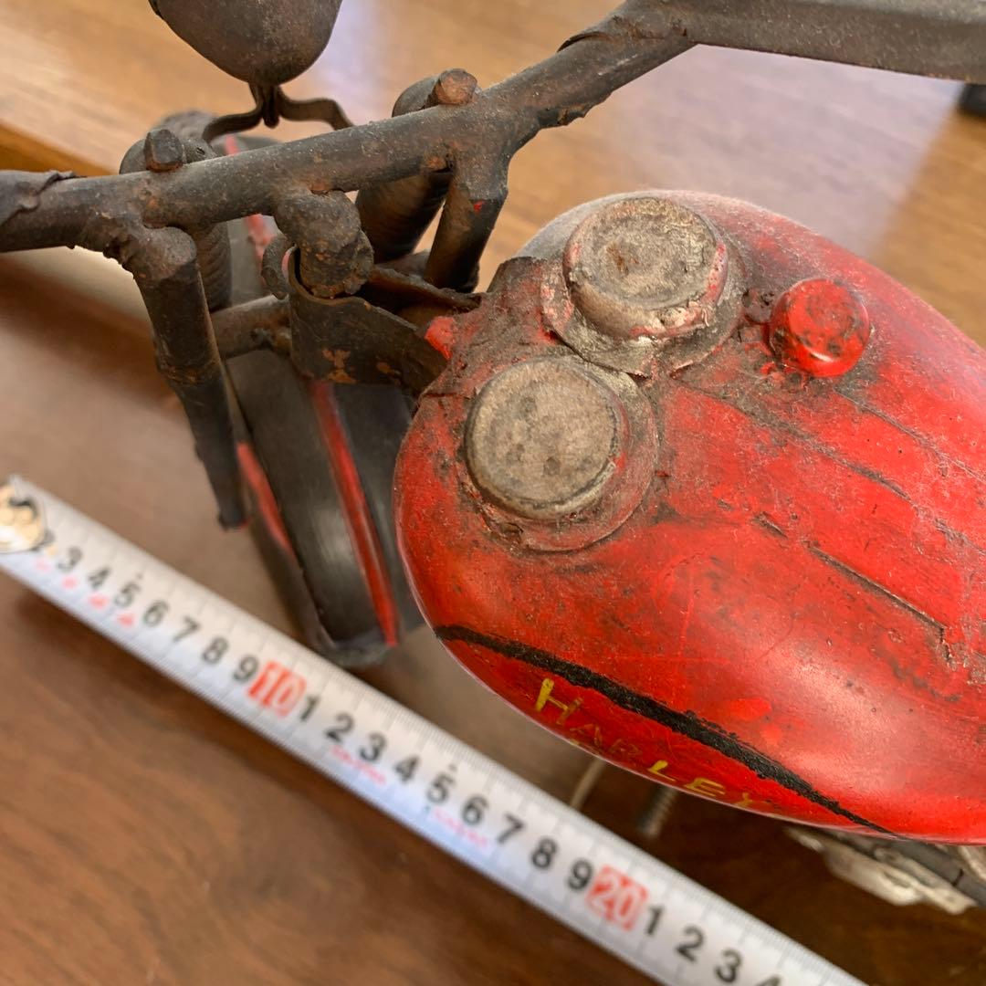 ブリキハーレーダビッドソン ナックルスプリンガー50cm