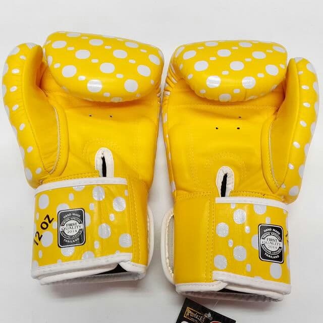 新品 正規 TWINS 本格ボクシンググローブ 本革製 サイズ選択 黄玉