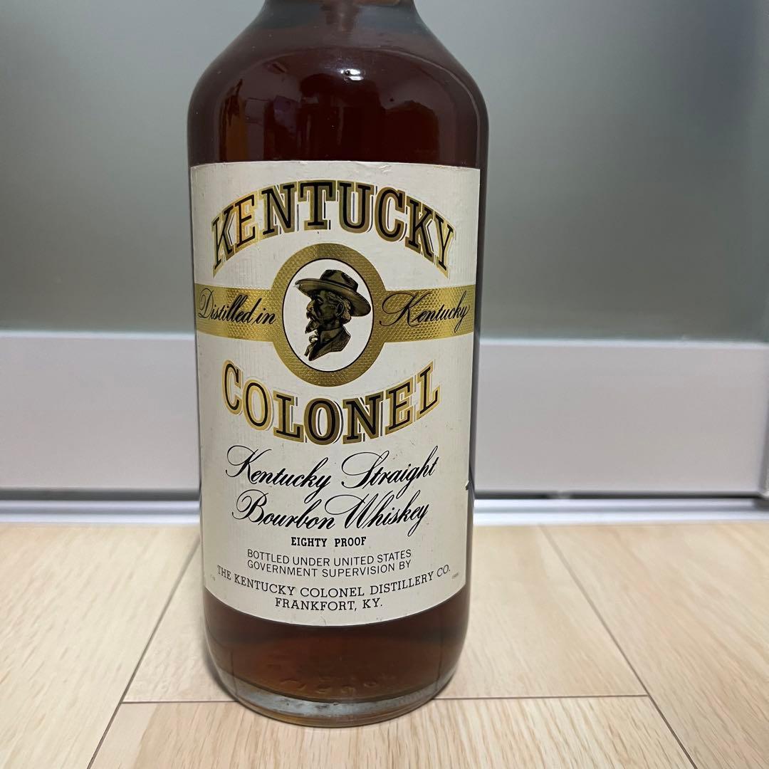 【未開封】KENTUCKY COLONEL バーボンウイスキー