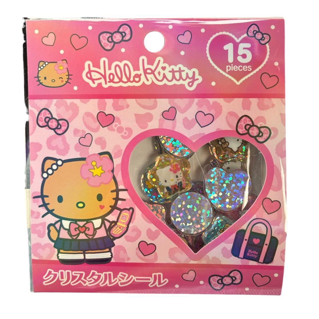 正規品 新品 クリスタル シール おはじき ボンボン ドロップ サンリオ キティ