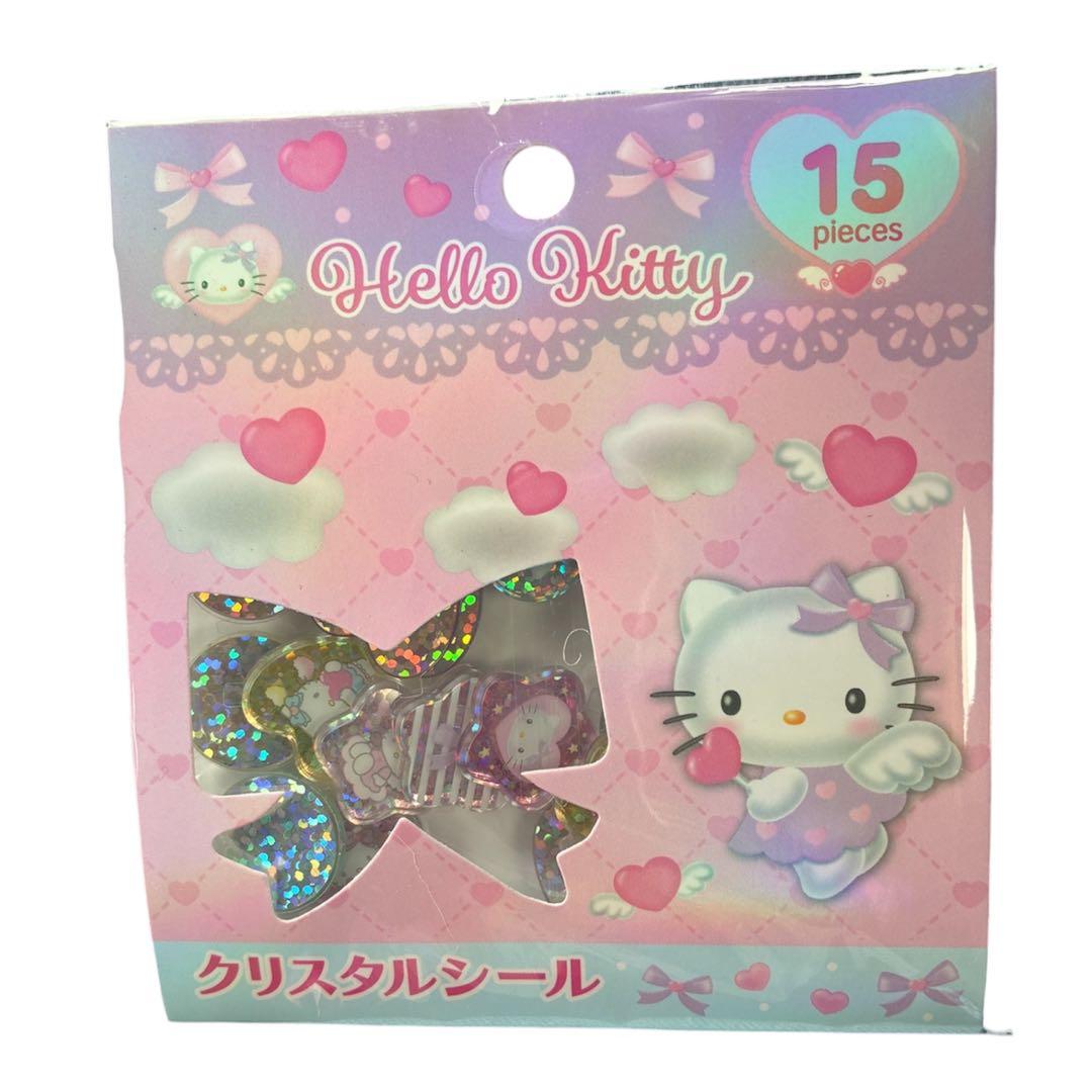 正規品 新品 クリスタル シール おはじき ボンボン ドロップ サンリオ キティ