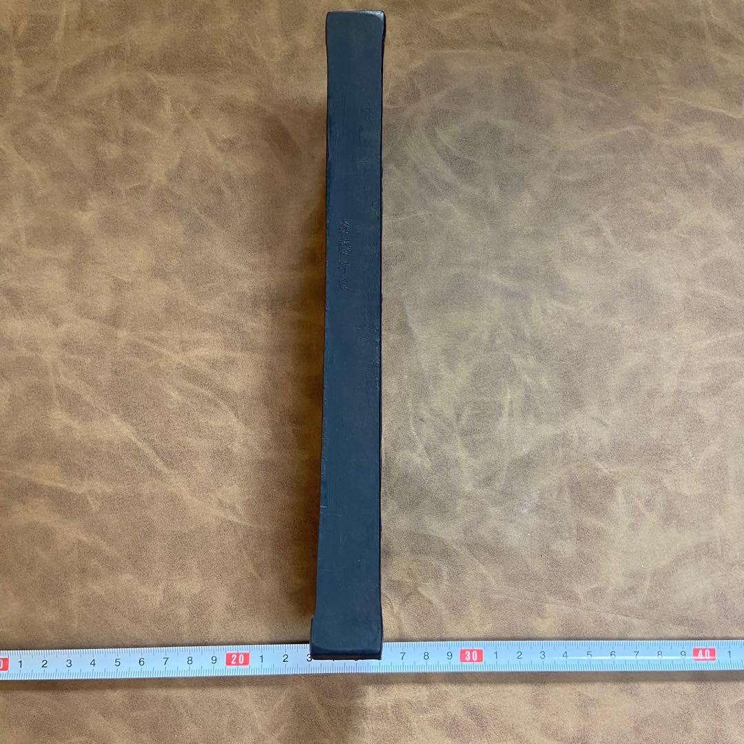 中国・金彩図・書画墨・韶景軒・嘉慶年製　古墨　552g