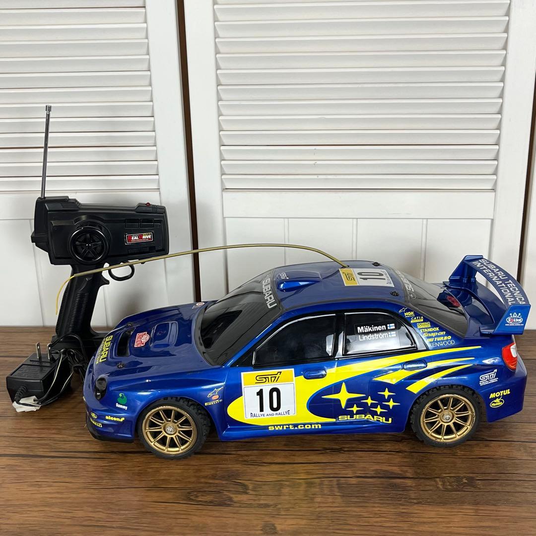 【匿名発送】SUBARU WRX STi ラジコンカー 1/10 動作品