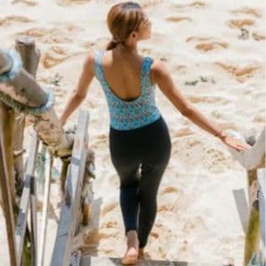 ecobitch Swell Flowers　タンクトップオールスーツ