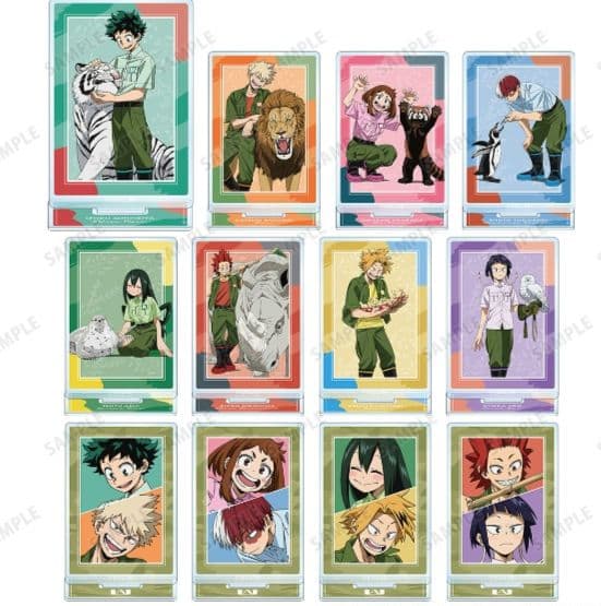 僕のヒーローアカデミア 東武動物公園コラボ描きおろしイラスト BOX　3種セット