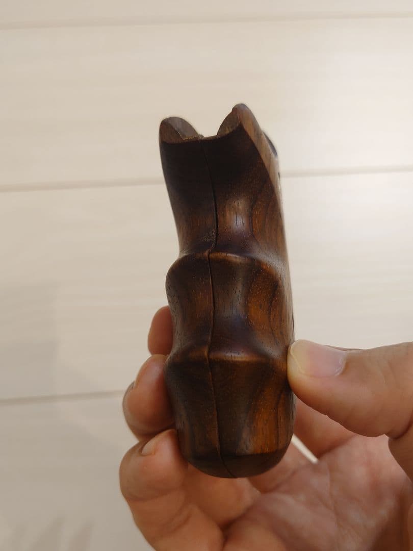 タナカ　S&Wリボルバー Kフレーム 木製ファイティンググリップ