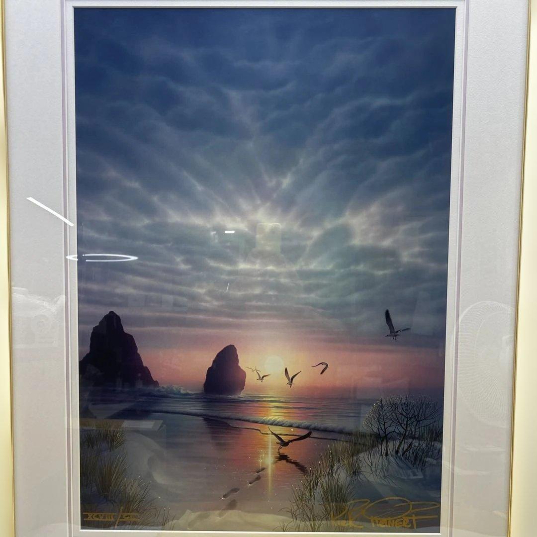 6354 カーク・レイナート「ラディアント・シーショー」サイン ◆ダイヤ2個付