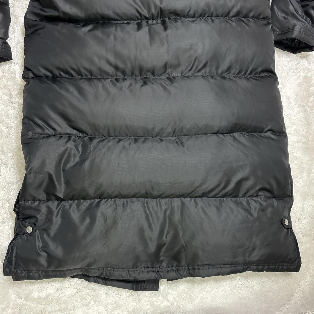 アシックス asics ダウン ベンチコート ジャケット　O LL ブラック　黒