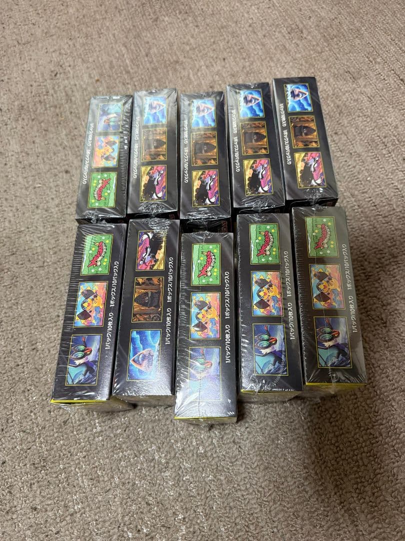 ポケモンカードゲーム メガEXボックス 10個セット