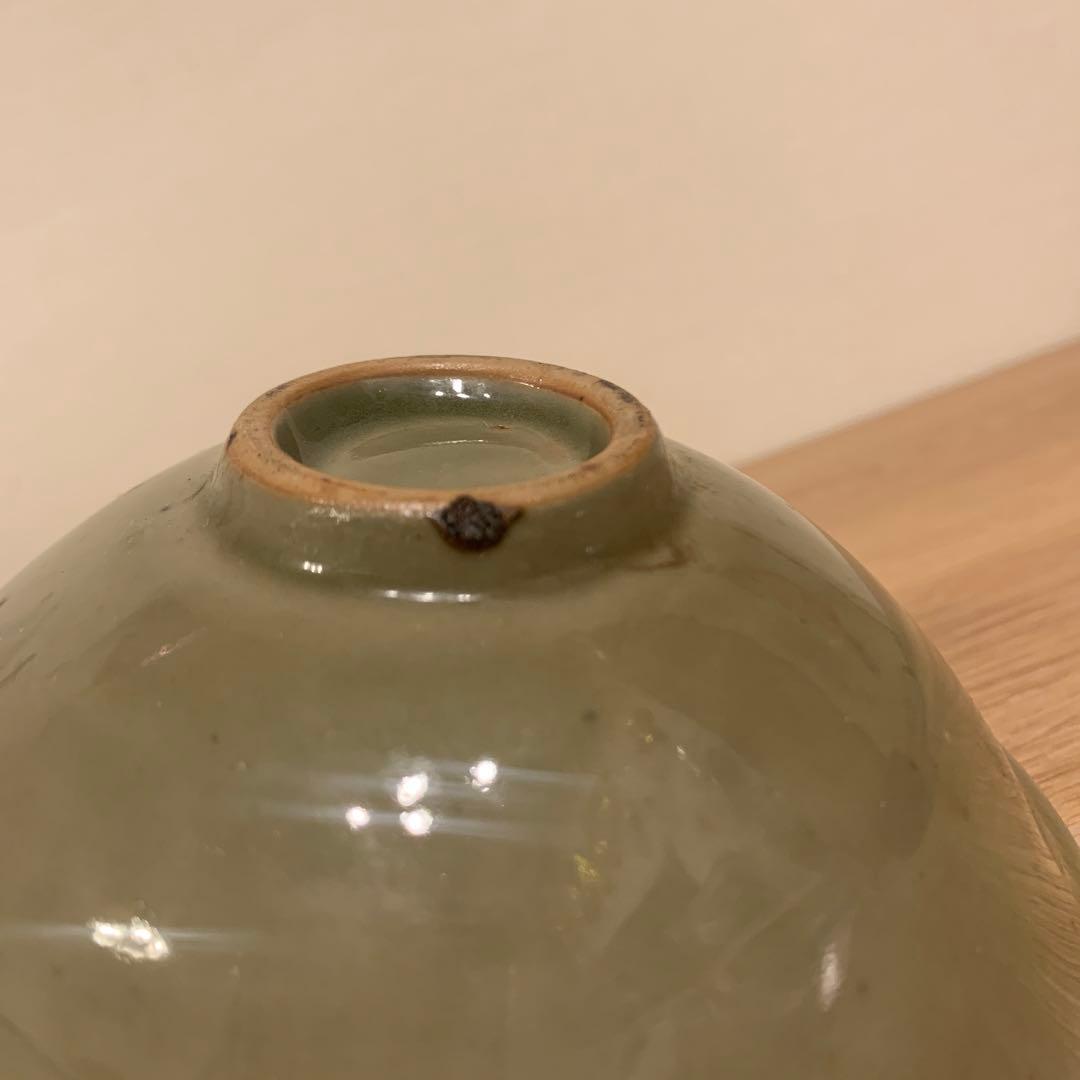 中国美術 唐物 耀州窯　青磁 北宋時代 茶碗　　127