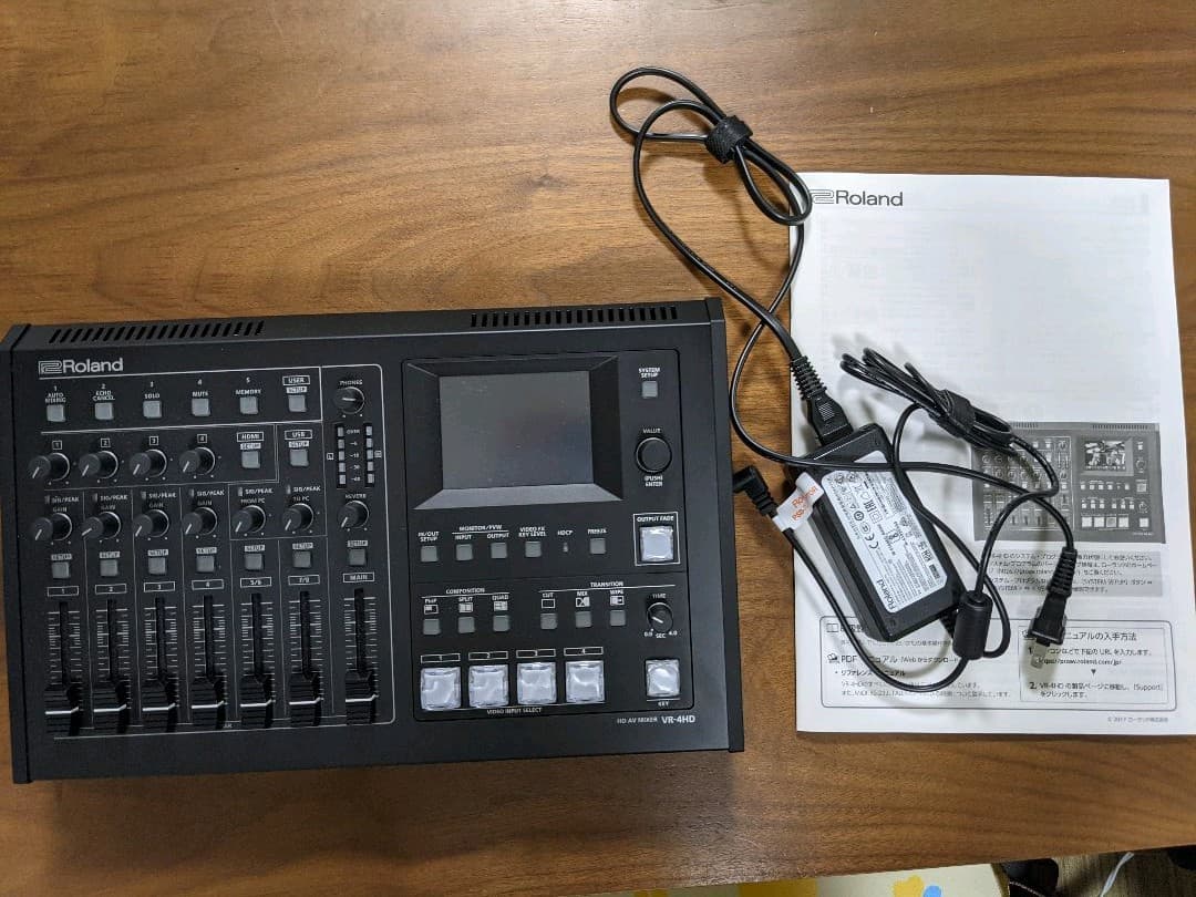配信機器・PA機器・レコーディング機器 Roland VR-4HD