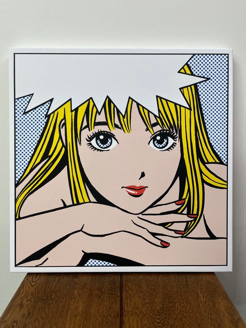 江口寿史 「ストップ‼︎ひばりくん」キャンバスアート 銀杏boyz