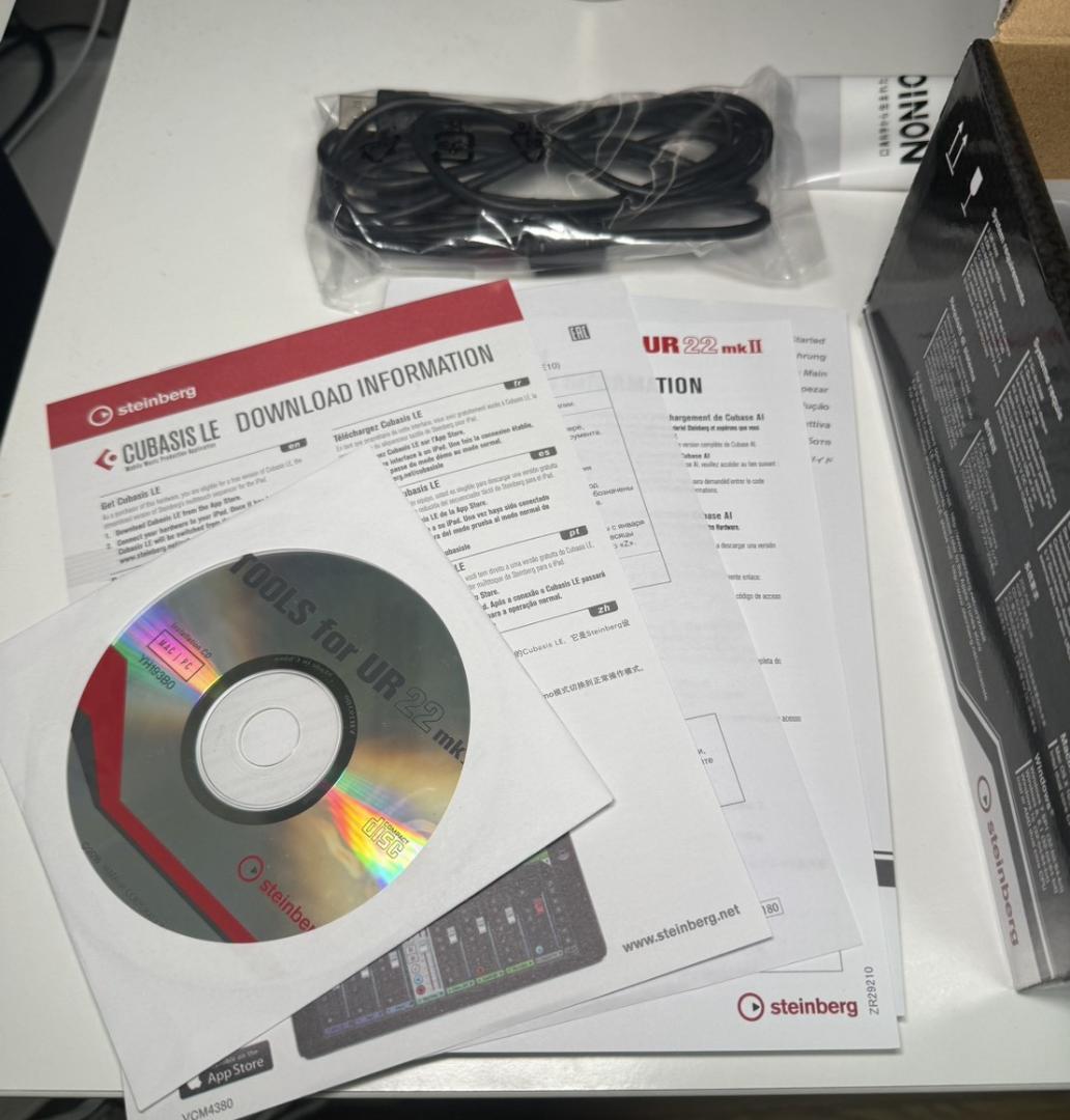 【美品】SteinbergUR22 mk II USBオーディオインターフェイス