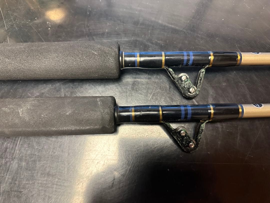 【SHIMANO TIAGRA 50ポンド】トローリングタックル 左右2セット