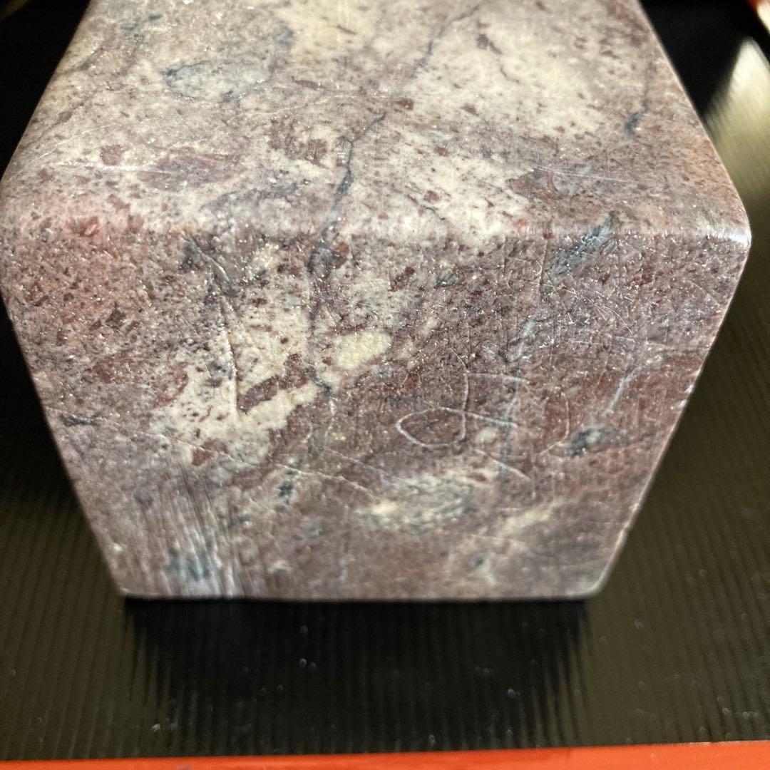 大型印材　獅子　一対　置物　古印　美術品