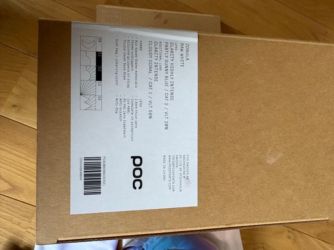 POC zonula ゴーグル　スペア付き