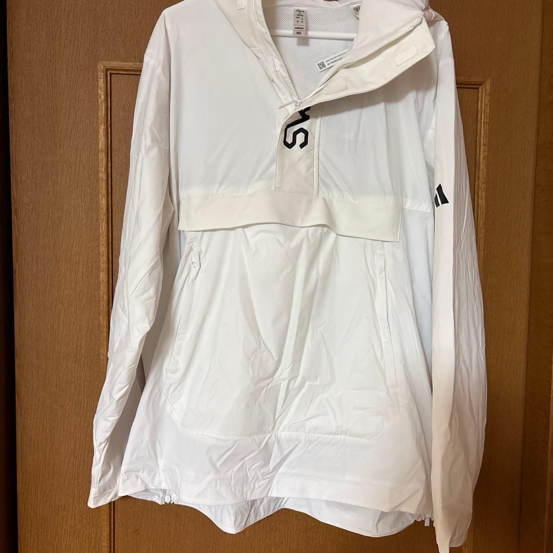 ADIDAS GOLF アノラックナイロンジャケット XL ホワイト　未使用