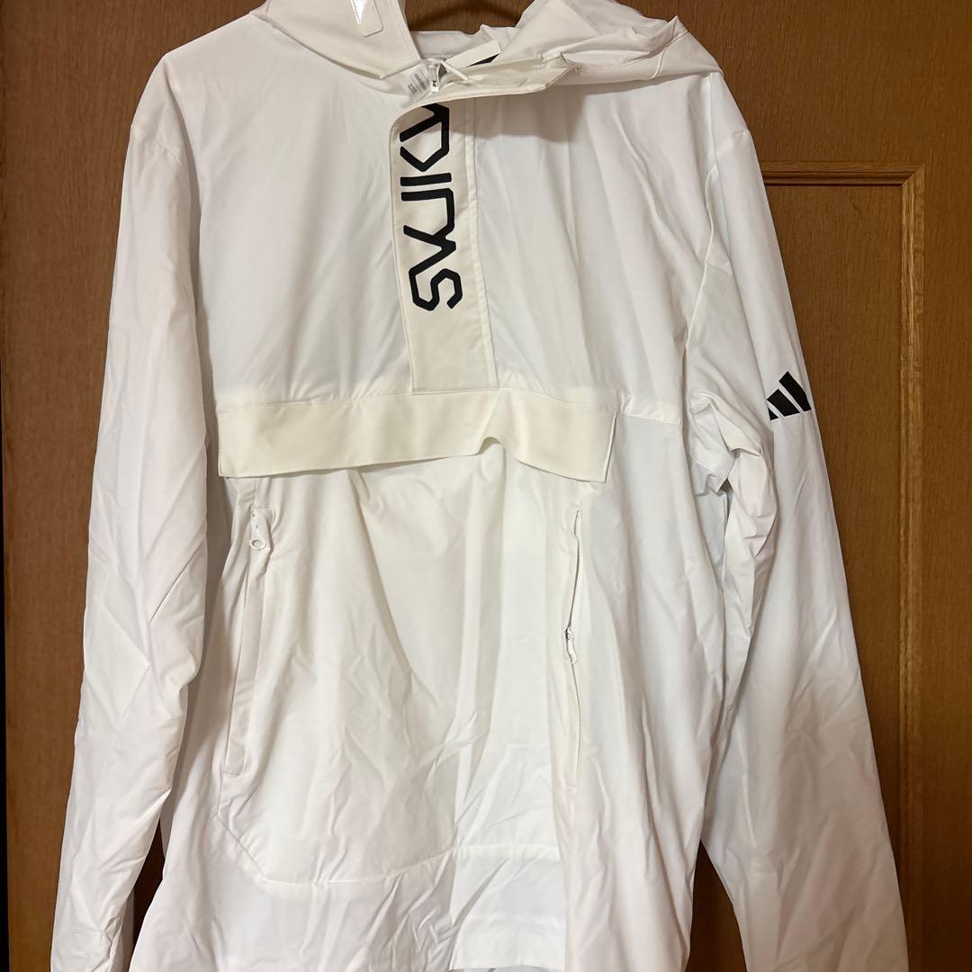 ADIDAS GOLF アノラックナイロンジャケット XL ホワイト　未使用