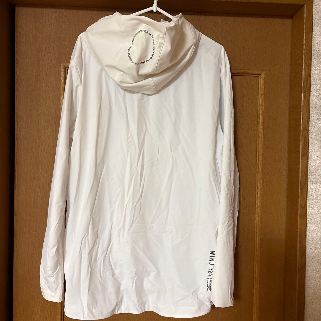 ADIDAS GOLF アノラックナイロンジャケット XL ホワイト　未使用