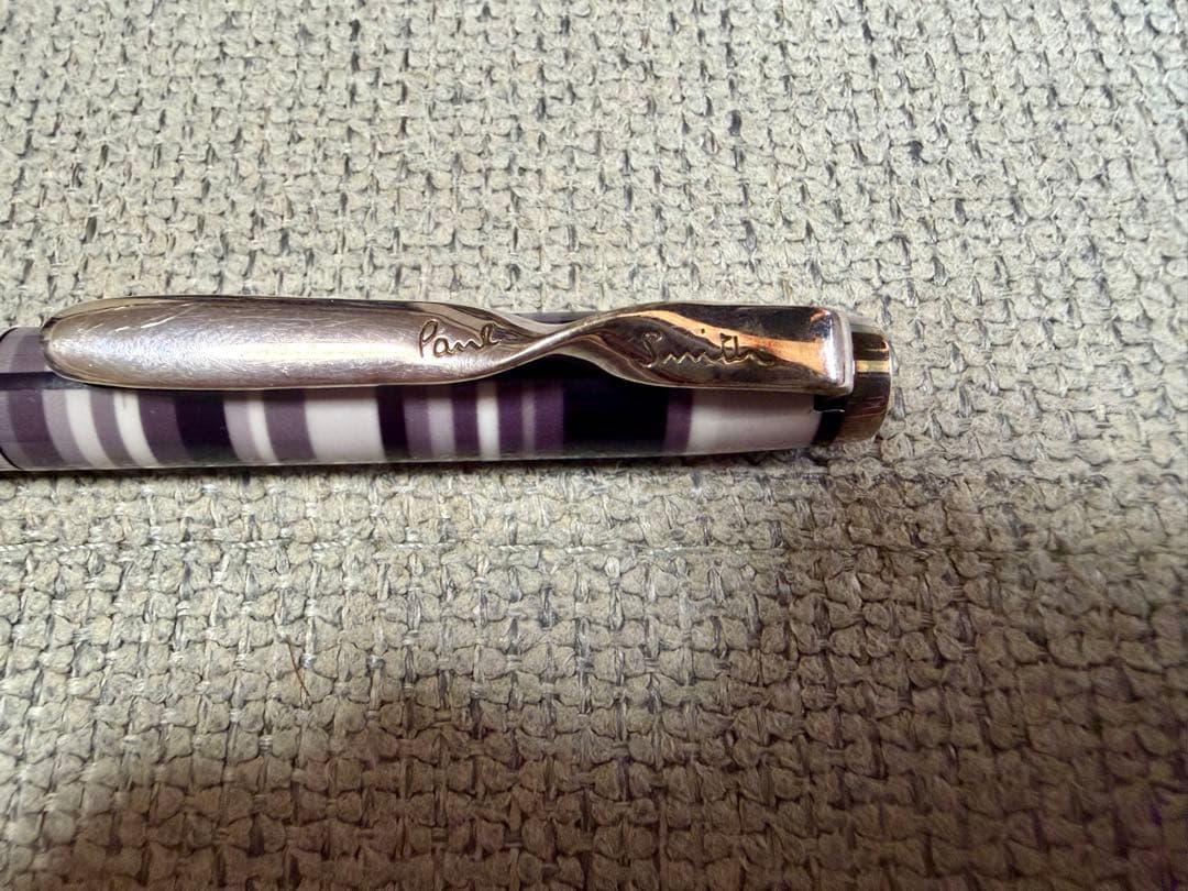 【希少】 ポールスミス ストライプ ボールペン CROSS Paul Smith