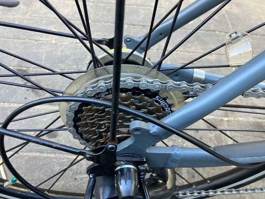 ブリジストン　マークローザ7s 26インチ　ダークアッシュ　通学用自転車