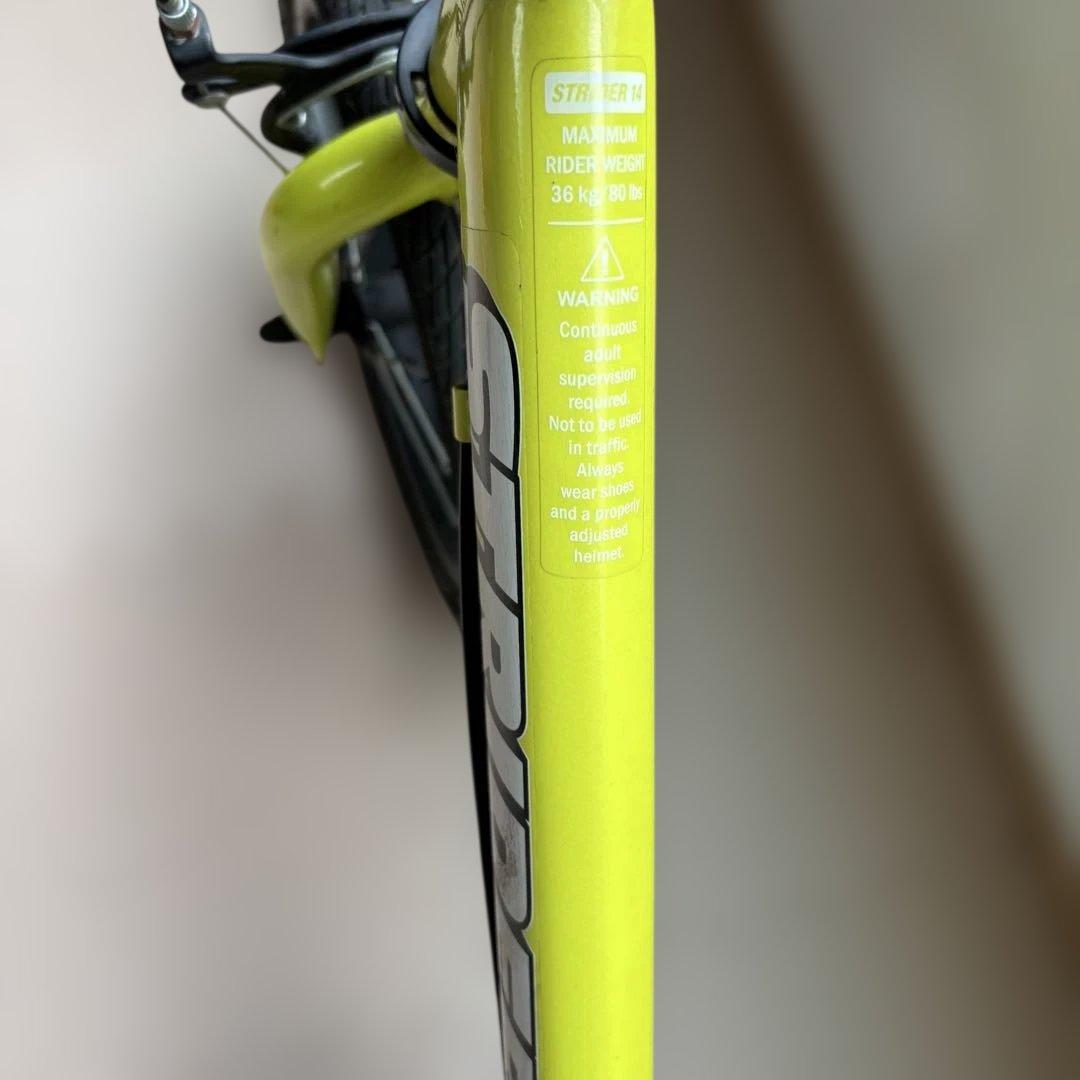 STRIDER ストライダー 14x スポーツ ライムイエロー