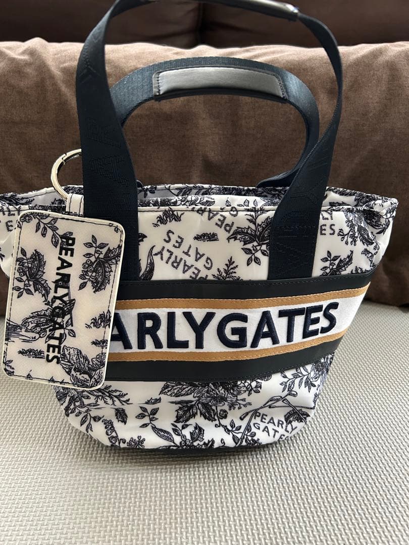 美品　パーリーゲイツカートバック、カードケース付き