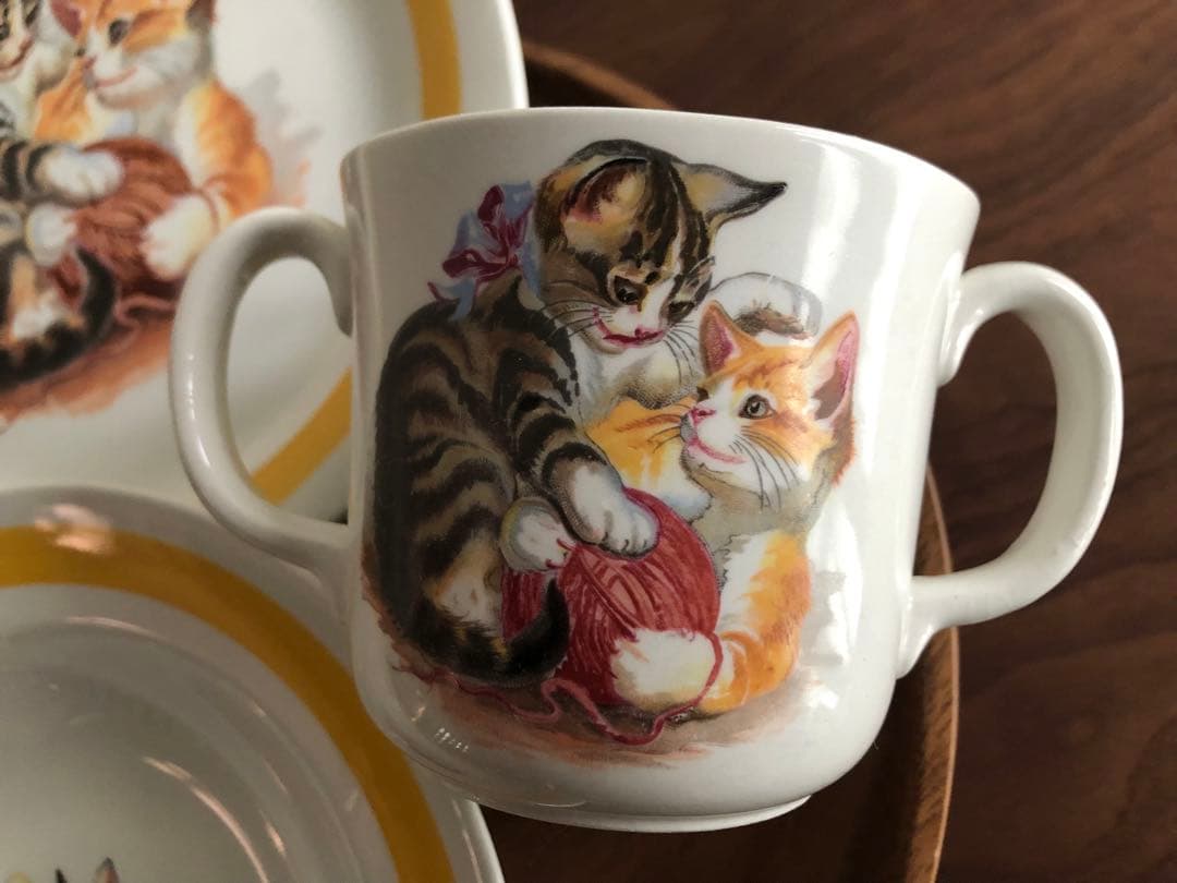 ★超レア！★ゲフレ社の子供用食器セット★1960年代ヴィンテージ★可愛いです★