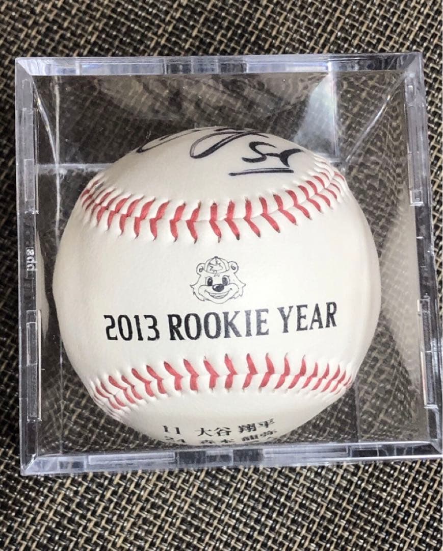 2013年でしか使用してないサイン型　激レア 直筆ドラフトサインボール