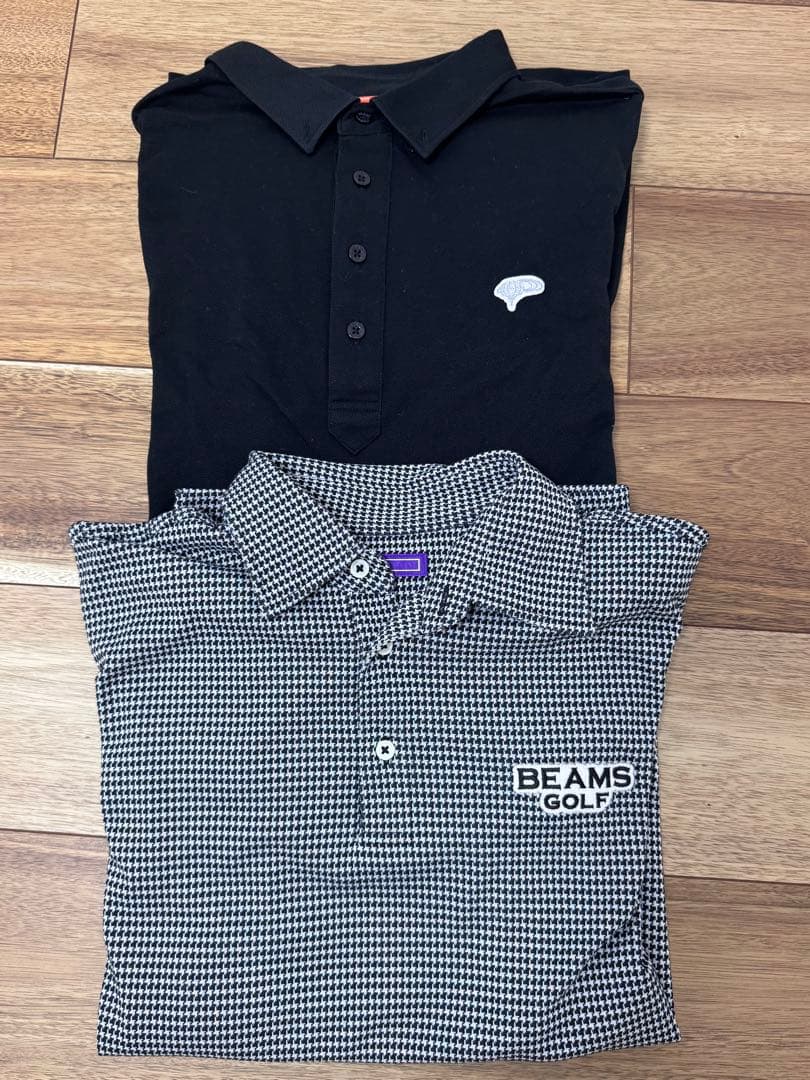 BEAMS GOLF 長袖ポロシャツ 2枚セット