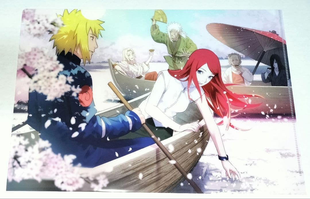 NARUTO BORUTO ナルト ボルト クリアファイル 春 ぴえろ