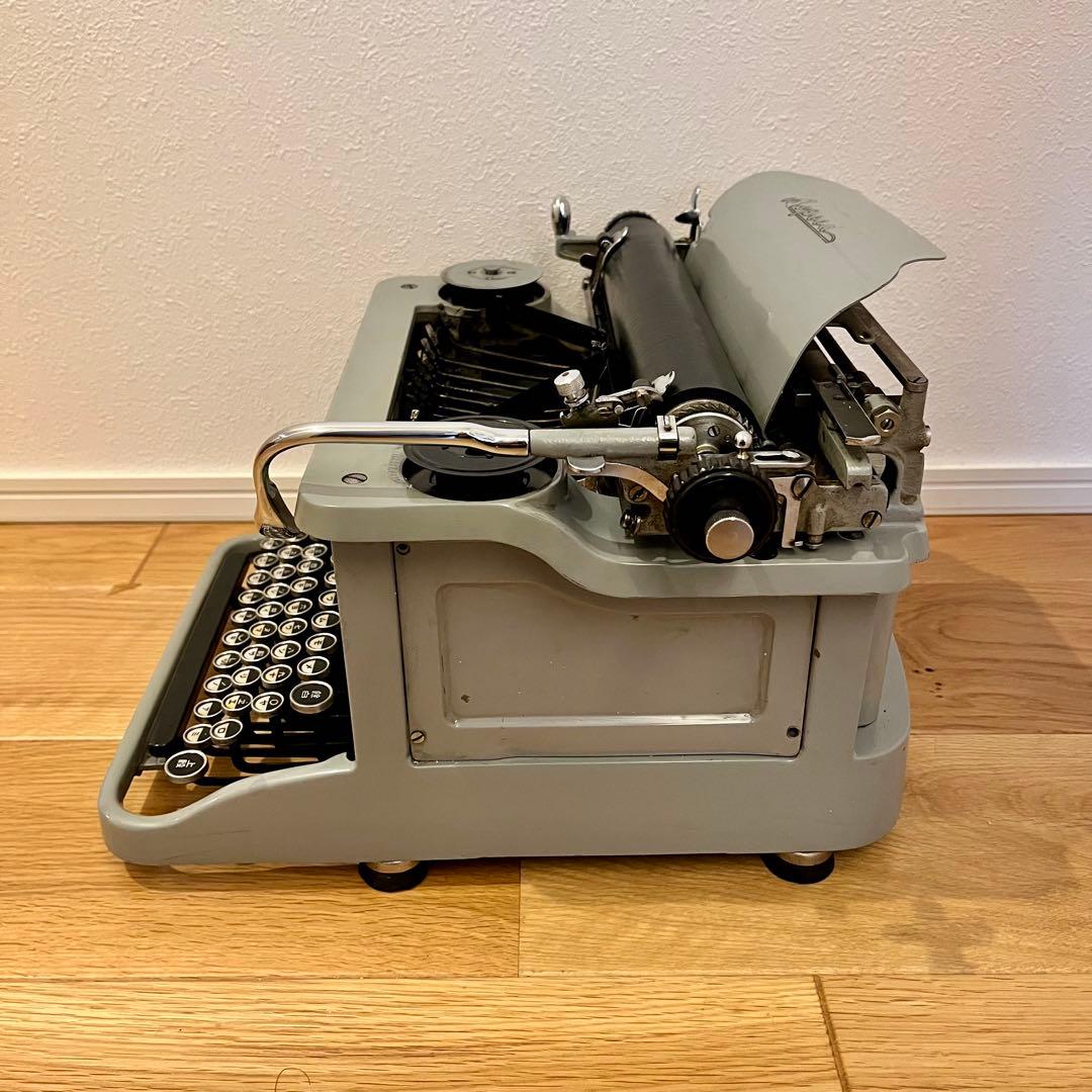 【昭和レトロ】希少　電信用タイプライター　Aspeed 日本データマシン　和文