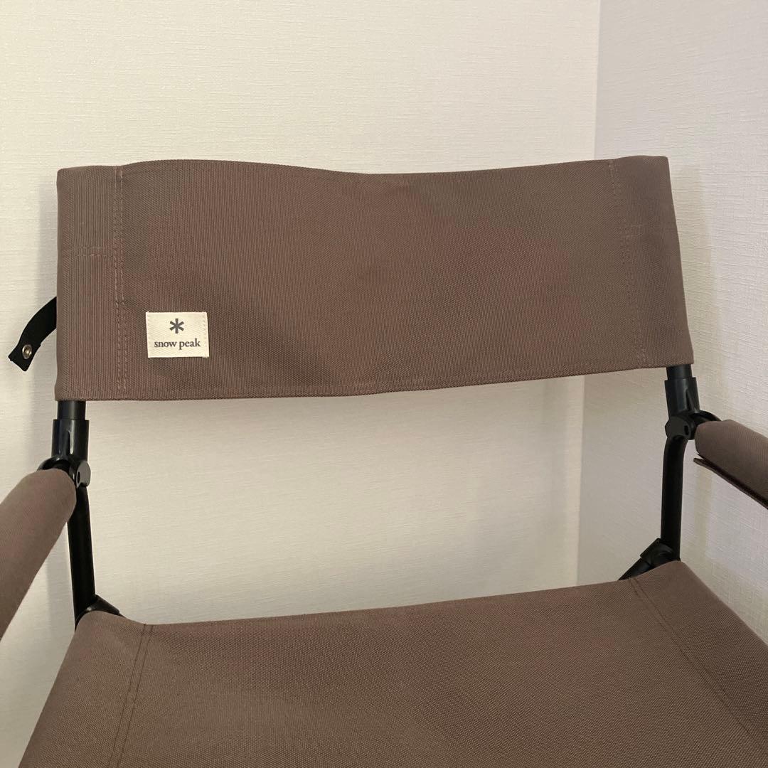 スノーピーク FDチェアワイド グレー 二脚 取扱説明書付き　匿名配送