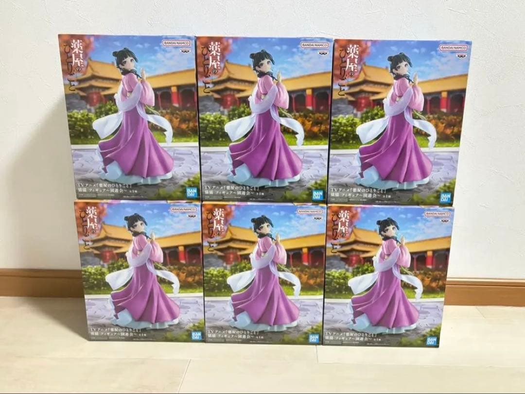 薬屋のひとりごと 猫猫 フィギュア 園遊会 MAOMAO 6個